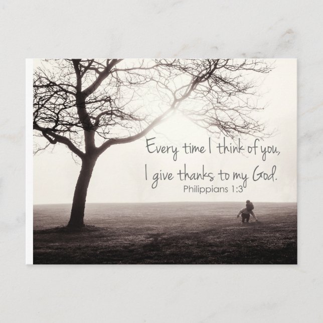 filipinos 1:3 postal (Anverso)