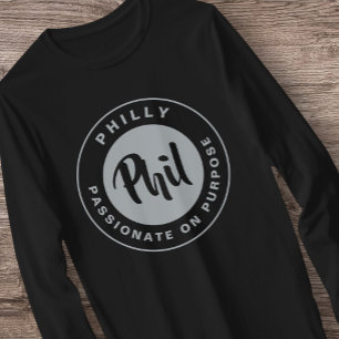 Filly Passion Phan Black Vintage Retro Camiseta