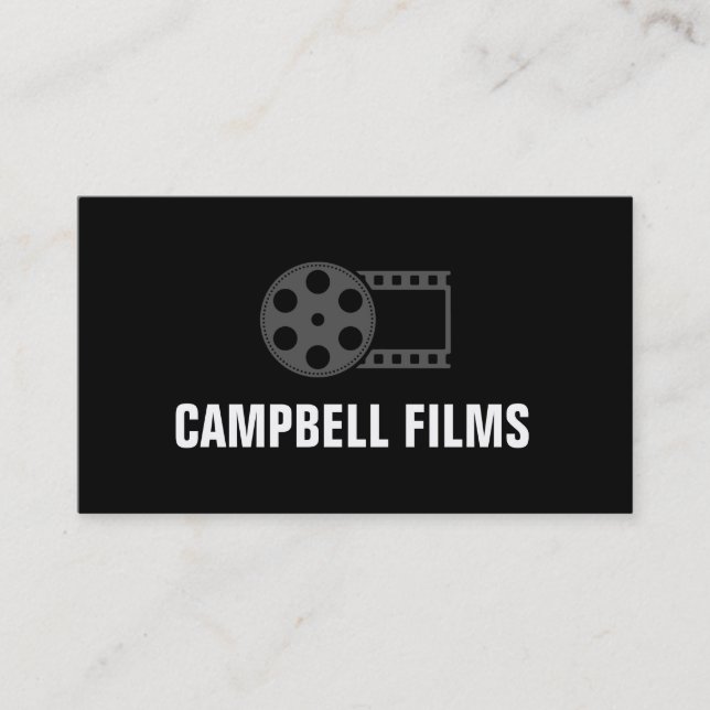 Film Maker, Director de tarjeta de visita (Anverso)