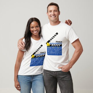 Filmado en MASSACHUSETTS - Camiseta