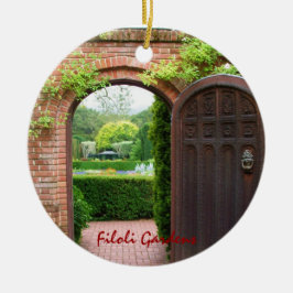 Filoli cultiva un huerto ornamento del navidad