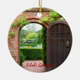 Filoli cultiva un huerto ornamento del navidad