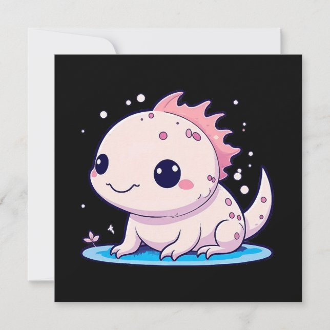 filósofo axolotl lindo (Anverso)
