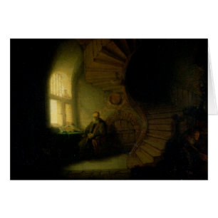 Filósofo en la meditación, 1632