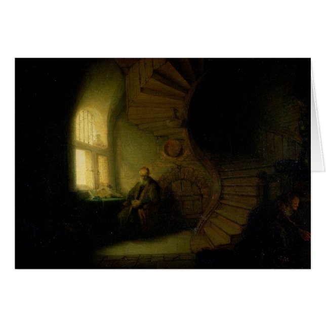 Filósofo en la meditación, 1632 (Anverso (Horizontal))