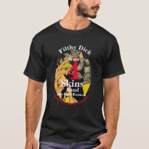 Filthy Dick y la camiseta de la banda 4 skins Ashe