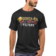 Filtra el aceite de la costa la camiseta básica