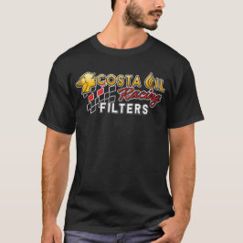 Filtra el aceite de la costa la camiseta básica