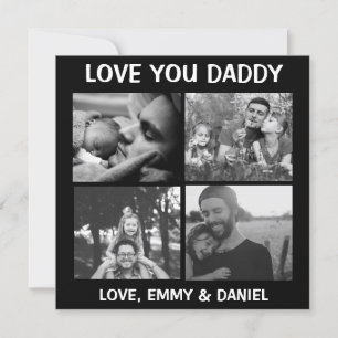Filtro blanco y negro   Love You Daddy Photo