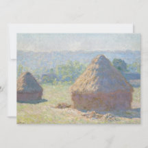 Fin de Haystacks de Summer Claude Monet