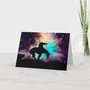 Fin de la tarjeta de felicitación de Trail