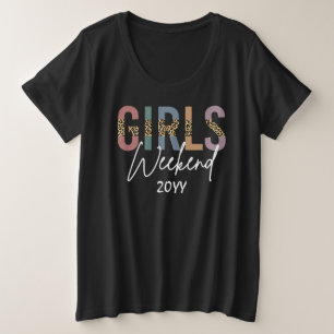 Fin de semana de chicas estampado de guepardo esca