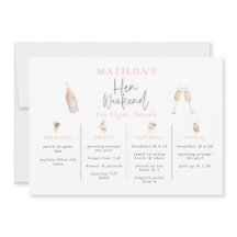 fin de semana de gallina de cóctel acuático