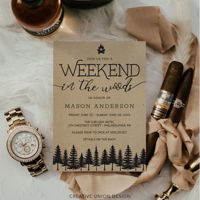 Fin De Semana En La Invitación De La Fiesta De Bac (Subido por el creador)