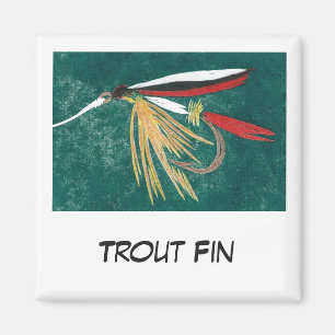 "Fin de trucha": imán de pesca de mosca