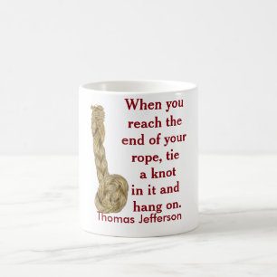 Fin de tu cuerda - taza de café