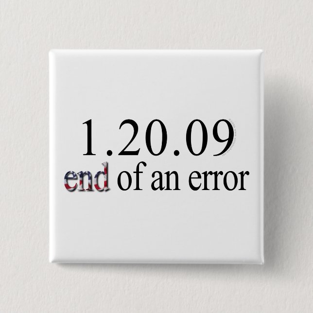 Fin de un error - Botón (Anverso)