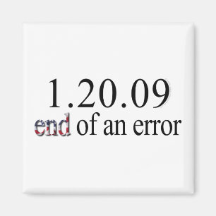 Fin de un error - imán