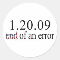 Fin de un error - Pegatinas