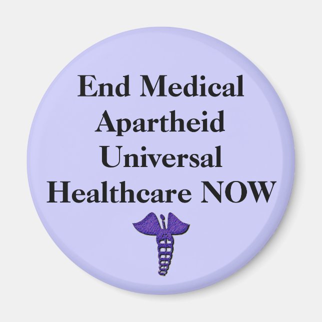 Fin del imán del Apartheid médico (Frente)