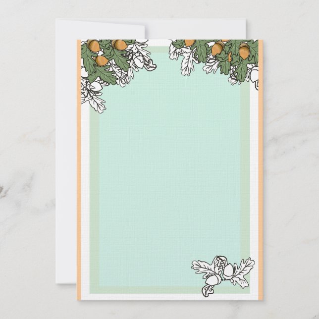 final de lino de la invitación del boda de la (Anverso)