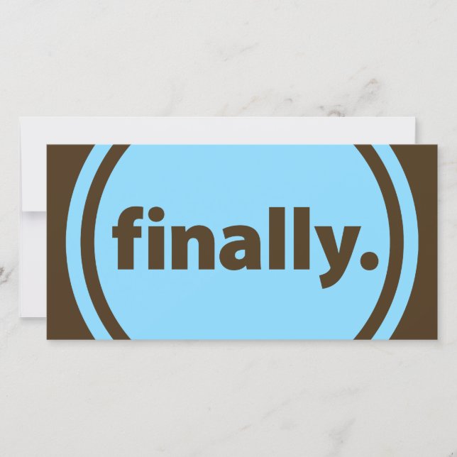 Finalmente. (Anverso)