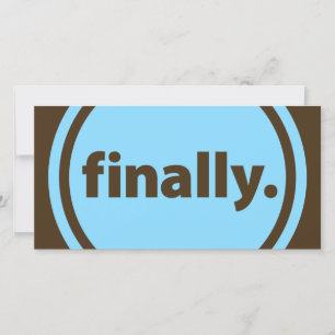 Finalmente.