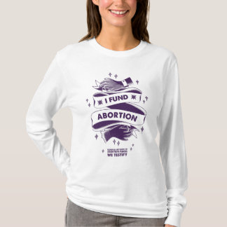 Financio la camisa de manga larga del aborto