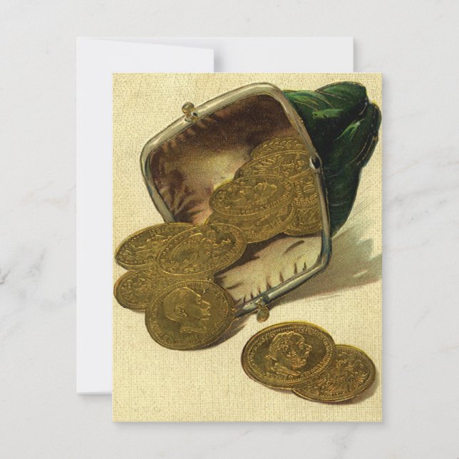 Finanzas Empresariales Antiguas, Moneda de Oro en  (Anverso)