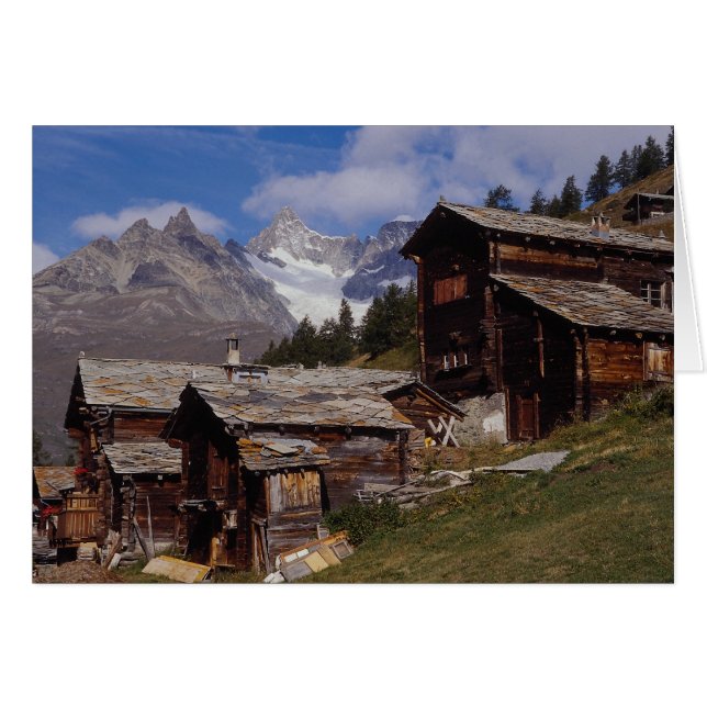 Findeln, Zermatt, Suiza (Anverso (Horizontal))