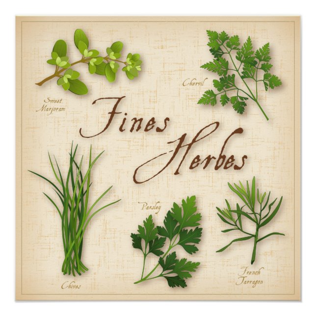 Fines Poster Herbes (Anverso)