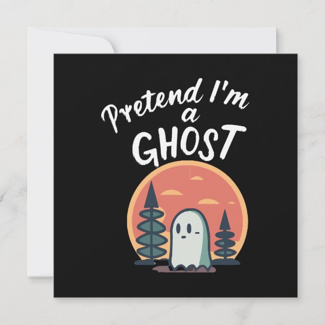 Finge que soy un fantasma (Anverso)