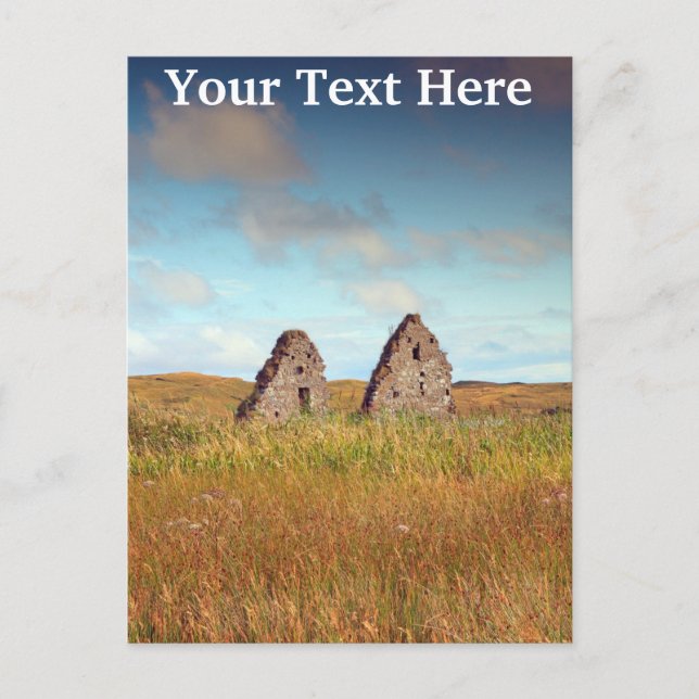 Finlaggan, Escocia postal personalizable (Anverso)