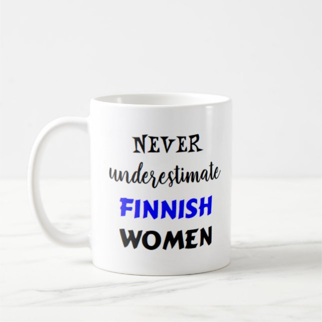 finlandés mujeres taza de café (Izquierda)