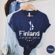Finlandia Está Llamando Y Tengo Que Ir De Camiseta