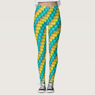 Finlandia leggings patrióticos de mesa periódica 1