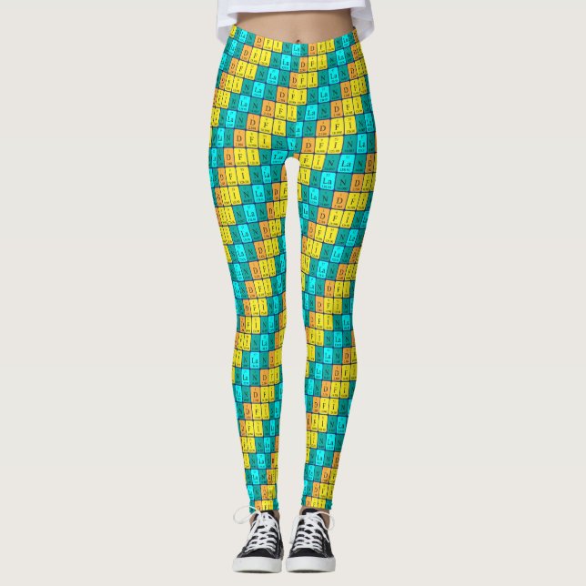 Finlandia leggings patrióticos de mesa periódica 1 (Anverso)