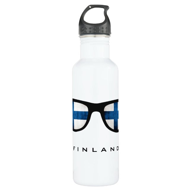 Finlandia Sombra botellas de agua personalizado (Anverso)