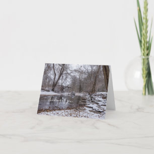 Finley Winter Snow Thinking De Tu Tarjeta