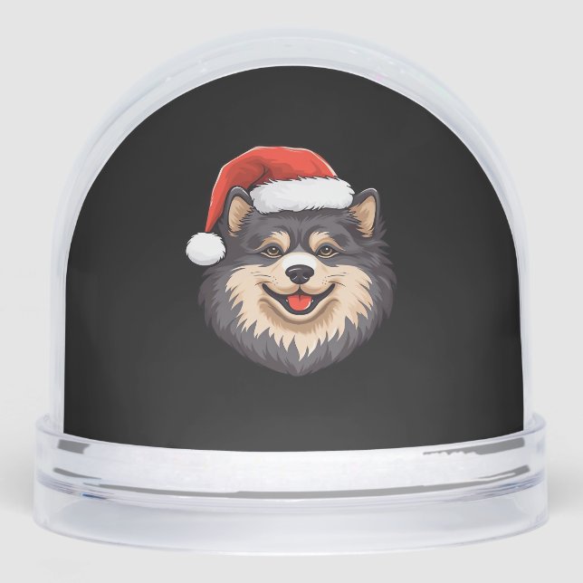 Finnish Lapphund Ugly Sweater Christmas Classic T- (Anverso)