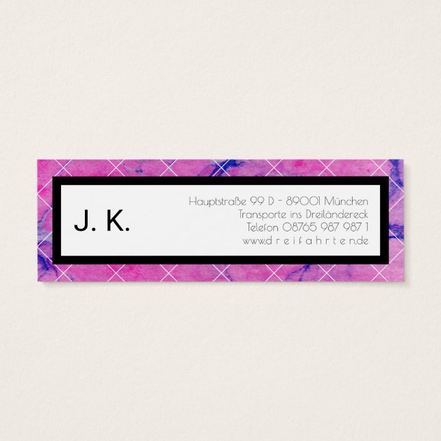 Fino rosa minimalista (Atrás)