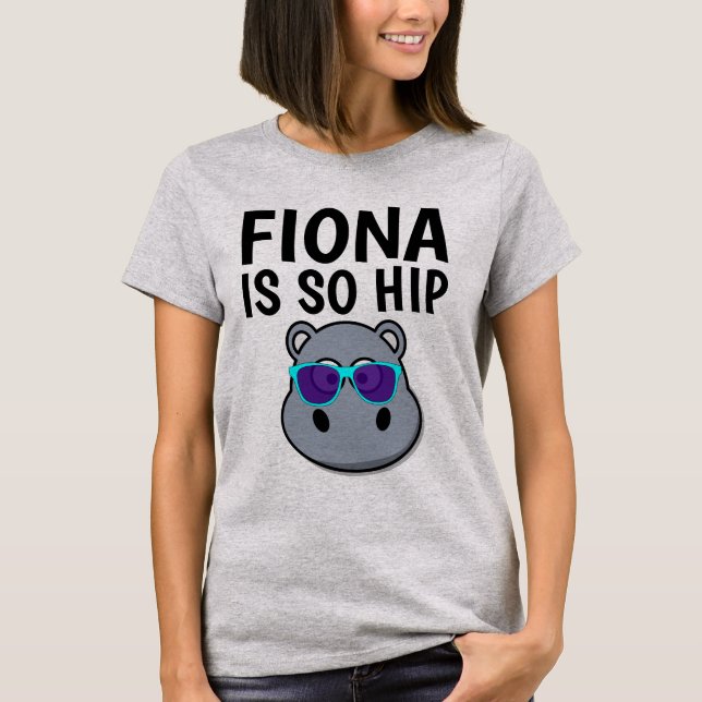 FIONA HIPPO ES TAN Camisetas HIP (Anverso)