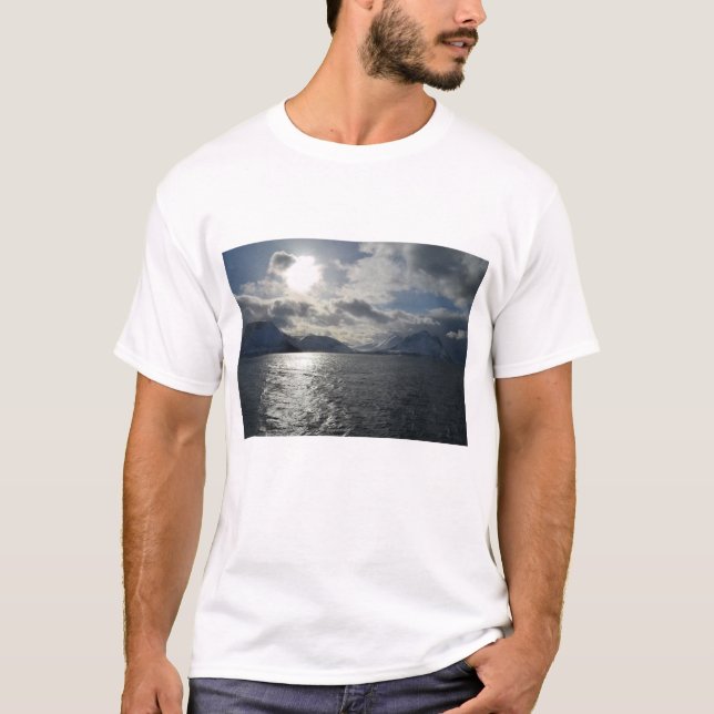 Fiordo Noruego En Camiseta De Invierno (Anverso)