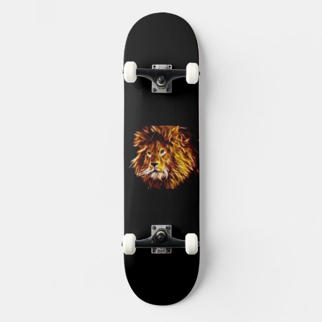 Fire Lion Skateboard (Anverso)