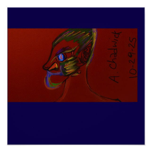 Fire Warrior Glossy Poster (Anverso)