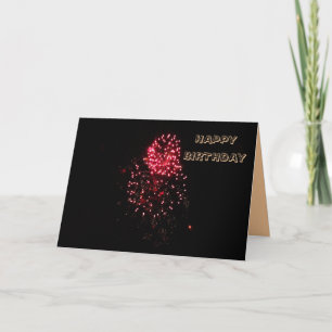 FIRECRACKER, tarjeta de cumpleaños feliz