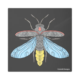 Firefly (negro) - impresión Metalizado