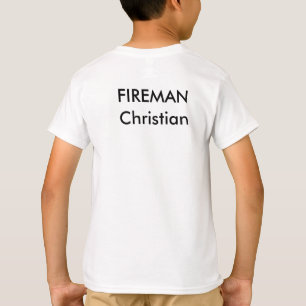 Fireman, agrega nombre a la camisa