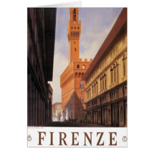 Firenze, Florencia, Palazzo Vecchio, Vintage Itali