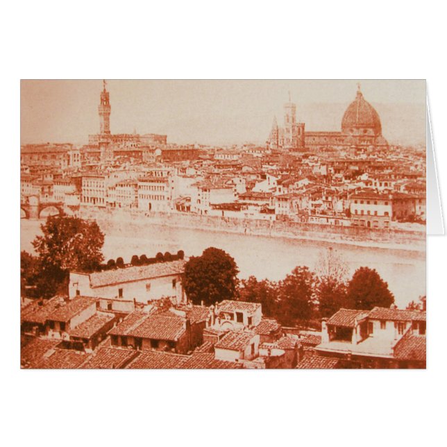FIRENZE - VISTA PANORÁMICA DE FLORENCIA ANTIGUA 18 (Anverso (Horizontal))